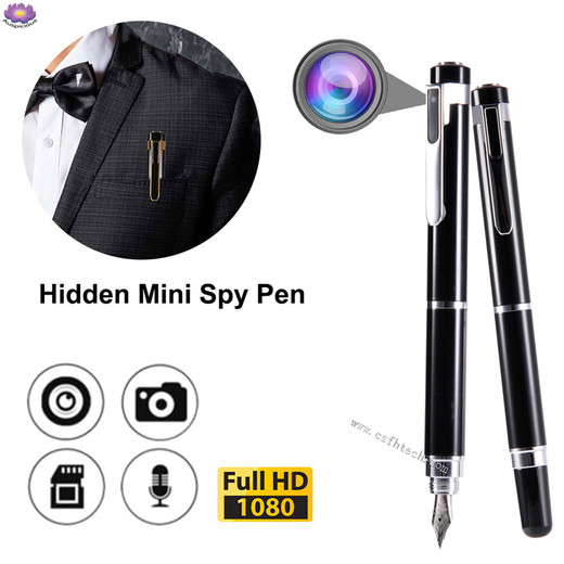 2019 The Best T89 HD SPYPEN 1080P No Hole Hidden Mini Spy Pen Camera Camcorder Video Recorder Nanny  Camera Pen Loop Recording Made In China