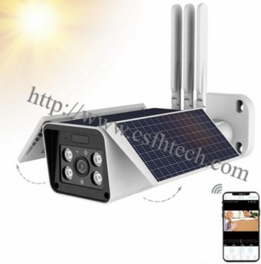 4G 1080P Outdoor Solar Battery Power Security Camera wifi Wireless Rechargeable Battery IP Camera with Motion Detection Made In China