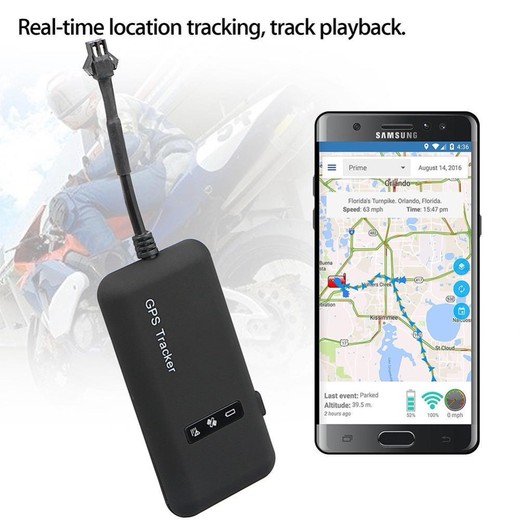 Mini GT02A GPS Trackers SOS Tracking Devices For Vehicle Location Trackers Locator Systems Automobiles & Motorcycles GPS Tracker