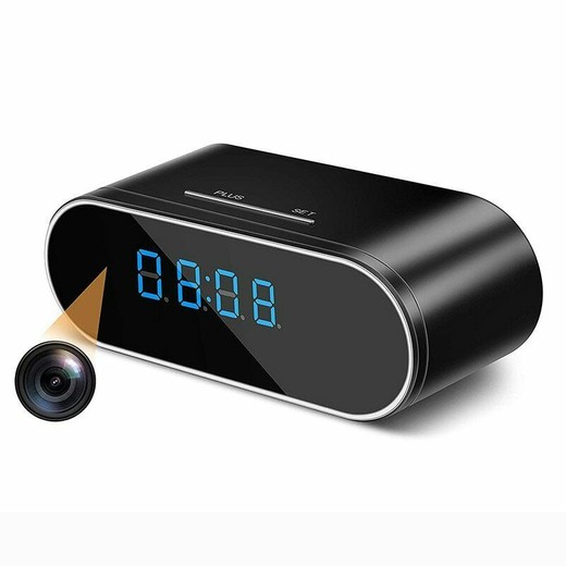 The Best Quality WirelessWIFI Camera Clock 1080P Z10 Mini Camera Time Alarm Watch P2P IP/AP Made In China