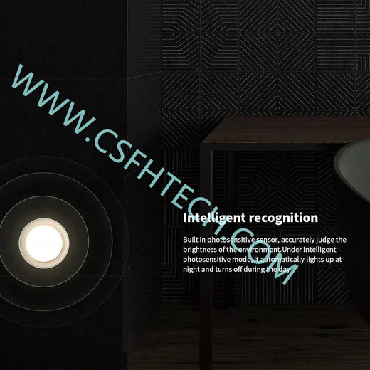 Csfhtech Bedside light sensor plug-in LED night light ultra-low power EU/UK plug Internatinal Veision Yeelight  Light Sensor Plug-in LED Night Light Ultra-Low Power Consumption EU / UK Plug