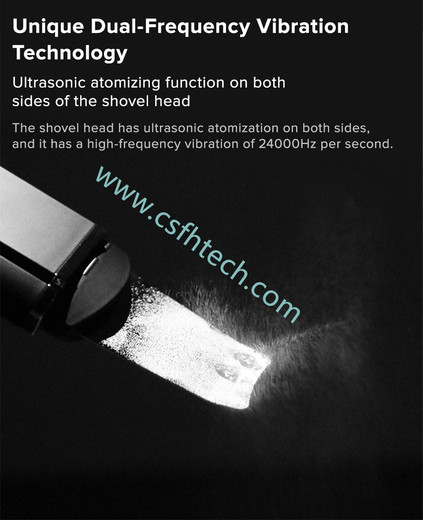 Csfhtech  InFace Ultrasonic Facial Skin Scrubber Cleaner Ion Acne Blackhead Remover Peeling Shovel Cleaner Facial Massager Skin Care