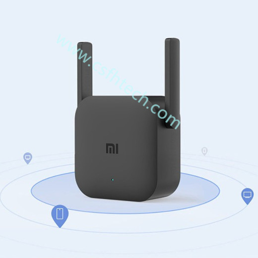Csfhtech Xiaomi WiFi router Amplifier Pro 300M Network Expander Repeater Signal overlay Wireless Range Extender 2 external antennas