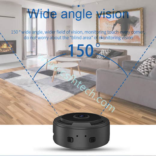 Csfhtech A9S New Version Wifi Mini Camera With Battery 1080P Night Vision Motion Detection Wireless IP Cam With Remote Indoor Smart Home