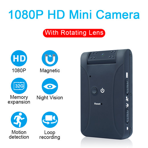 Csfhtech MD17 Mini Camera HD Camcorder With Motion Detection Night Vision Mini Outdoor DV Voice Video Recorder HD 1080P Micro Cam