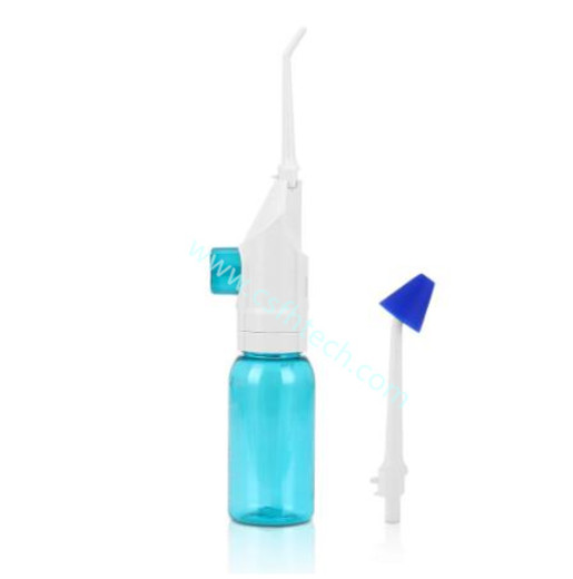 Csfhtech Portable Oral Jet Irrigator Water Dental Flosser For Teeth + Nasal Irrigators Water Mouth Clean Oral Nasal Tooth Cleaner 90ml