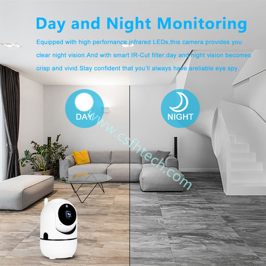 Csfhtech YCC365 Plus IP Camera Video Surveillance 1080P WiFi Home Security Wireless IP Camera Cloud Auto Tracking Motion Detection Cam