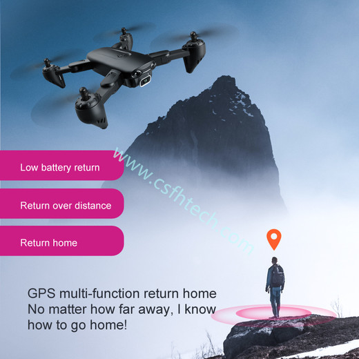 Csfhtech  F6 GPS Drone 4K Camera HD FPV Drones with Follow Me 5G WiFi Optical Flow Foldable RC Quadcopter Professional Dron
