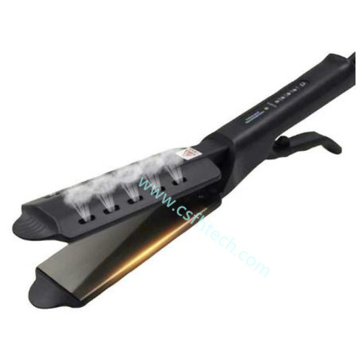 Csfhtech Hair Straightener Four-gear Temperature Adjustment Ceramic Tourmaline Ionic Flat Iron Curling Hair Straightener For Women Hair