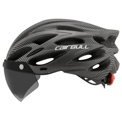 Csfhtech Cairbull ALLROAD 2021 Bicycle Helmet Highway Mountain Bike Riding Helmet with Lens and Brim