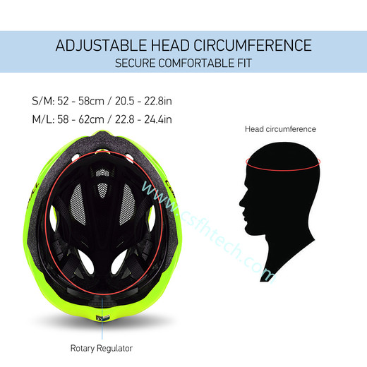 Csfhtech Bicycle Helmet Riding Helmet Outdoor Sports Road MTB Bike Dead Coaster Cycling Bicycle Riding Equipment S/M for Childrens
