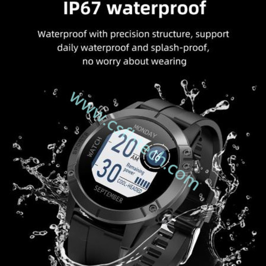 Csfhtech 2021  Smart Watch For Men Women Pedometer Smartwatch Blood Pressure Full Touch Electronic Fitness Tracker Watch Ip67 Waterproof