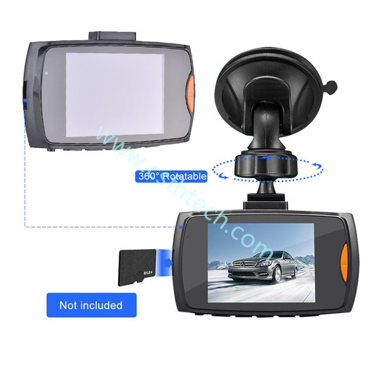 Csfhtech G30 Driving Recorder Car DVR Dash Camera Full HD 1080P 2.2 Cycle Recording Night Vision Wide Angle Dashcam Video Registrar