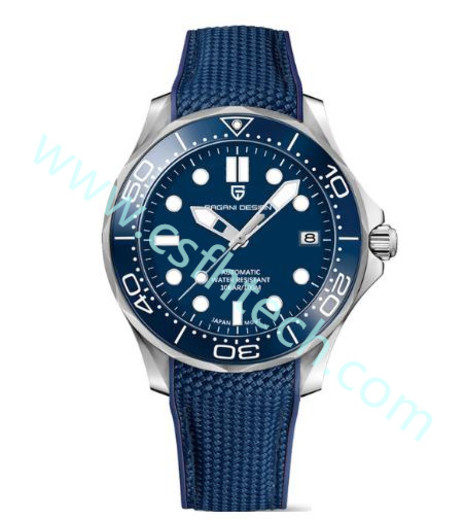 Csfhtech New 007 PAGANI DESIGN Men's Watches Brand luxury Mechanical Watches For Men Automatic Watch Men 100M Waterproof Clock Mans