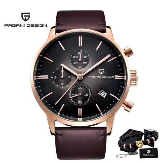 Csfhtech 2021  New PAGANI DESIGN Brand Luxury Watches For Men Automatic Date Watch Waterproof Chronograph VK67 Movement Relogio Masculino