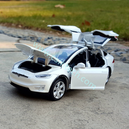 Csfhtech Free Shipping New132 Tesla MODEL X MODEL3 Alloy Car Model Diecasts & Toy Vehicles Toy Cars Kid Toys For Children Gifts Boy Toy