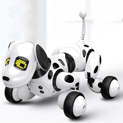 Csfhtech  New Remote Control Smart Robot Dog Programable 2.4G Wireless Kids Toy Intelligent Talking Robot Dog Electronic Pet kid Gift