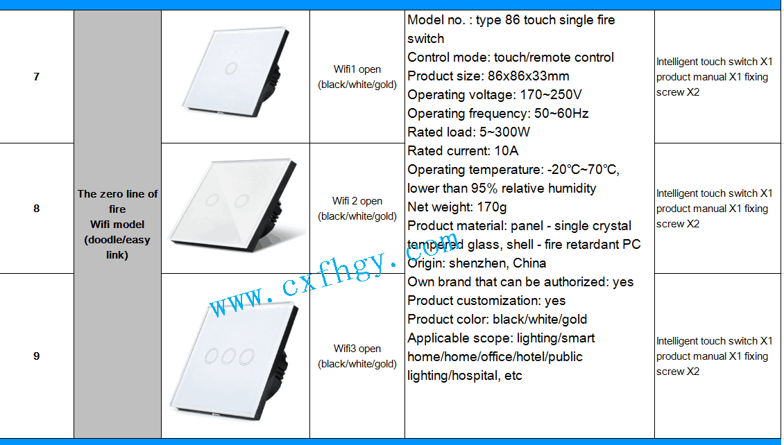 WiFi Touch Switch Wall Led  Light Switch003.png