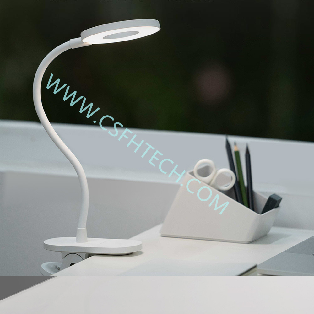 Csfhtech  LED Desk Lamp Clip-On Night Light USB Rechargeable 5W 360 Degrees Adjustable Dimming Reading Lamp Fo (12).jpg