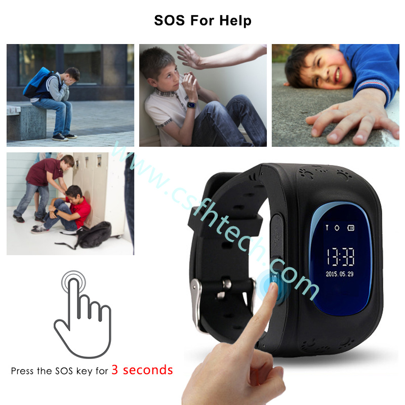 Csfhtech  2021 best quality  Q50 Smart Watch Kids OLED Screen GPS WIFI Tracking SOS Alarm Anti-Lost Children Wristwatch Two way Talk IOS Android Kids Watch (3).jpg