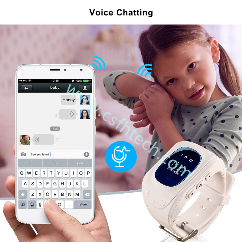 Csfhtech  2021 best quality  Q50 Smart Watch Kids OLED Screen GPS WIFI Tracking SOS Alarm Anti-Lost Children Wristwatch Two way Talk IOS Android Kids Watch (7).jpg