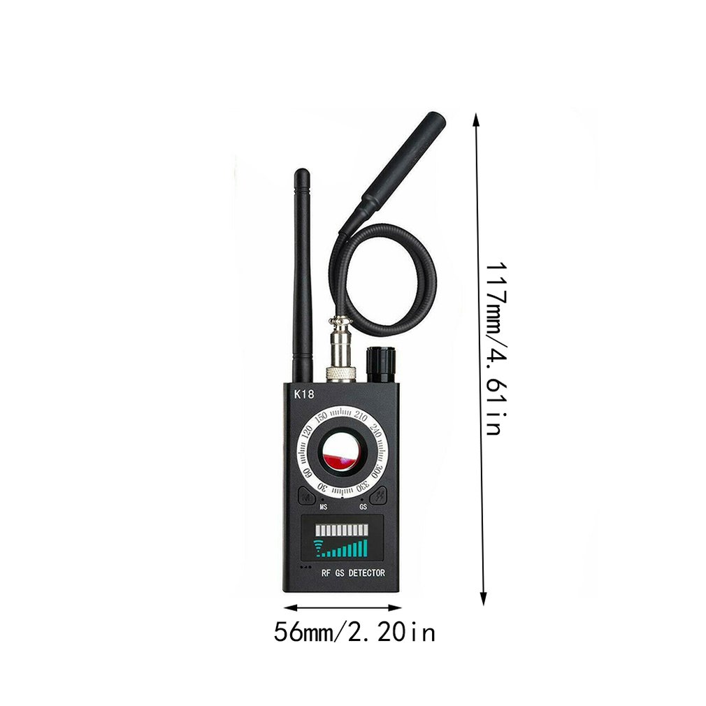 Csfhtech K18 Multi-function Anti Detector Bug Mini Audio SPY-Camera GSM Finder GPS Signal Lens RF Locator Tracker Detect Wireless Camera (14).jpg